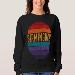 Birmingham Alabama Pacific Kusten Sunset 5 Distres T Shirt
