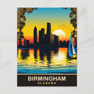 Birmingham Alabama, Resa Vykort