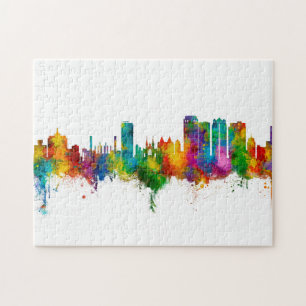 Birmingham Alabama Skyline Pussel