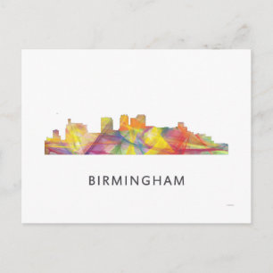 BIRMINGHAM ALABAMA SKYLINE WB1 VYKORT