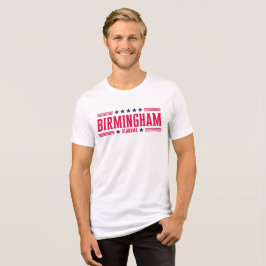 BIRMINGHAM ALABAMA Stars och stripes T Shirt