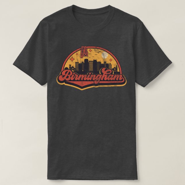 Birmingham, Alabama T Shirt (Design framsida)