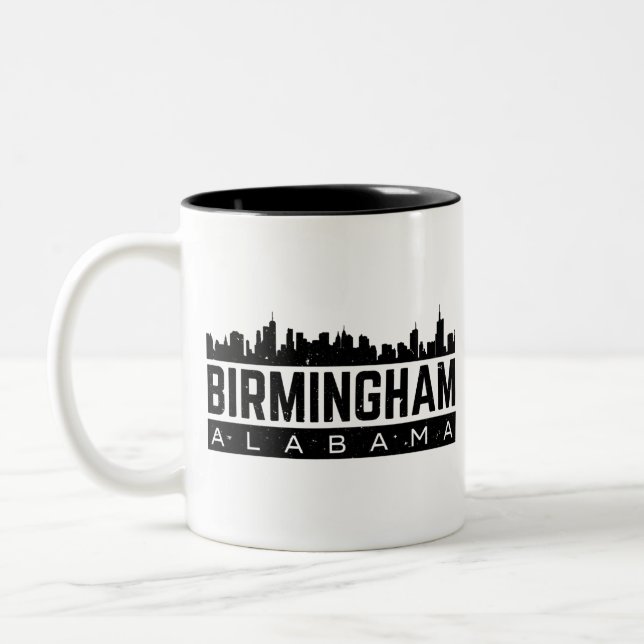 Birmingham Alabama Två-Tonad Mugg (Vänster)