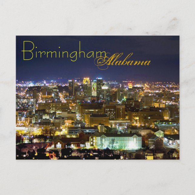 Birmingham, Alabama, USA Vykort (Framsida)