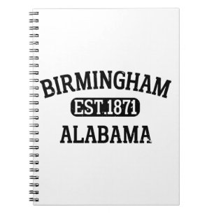 Birmingham Alabama Vintage Anteckningsbok