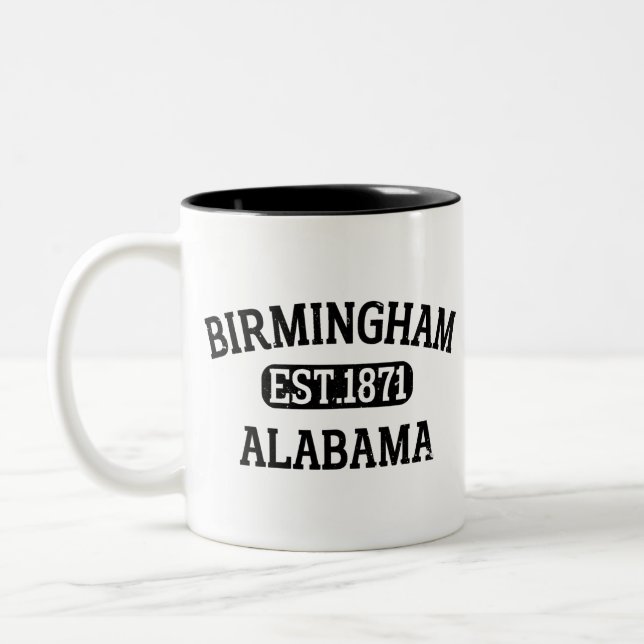 Birmingham Alabama Vintage Två-Tonad Mugg (Vänster)