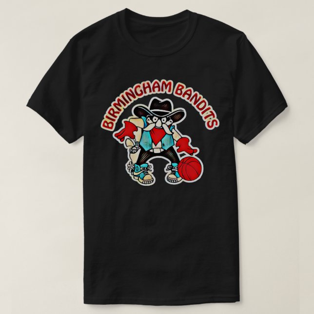 Birmingham Bandits Basketball TShirt T Shirt (Design framsida)
