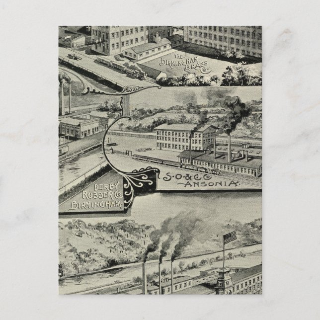 Birmingham Brass Co Vykort (Framsida)