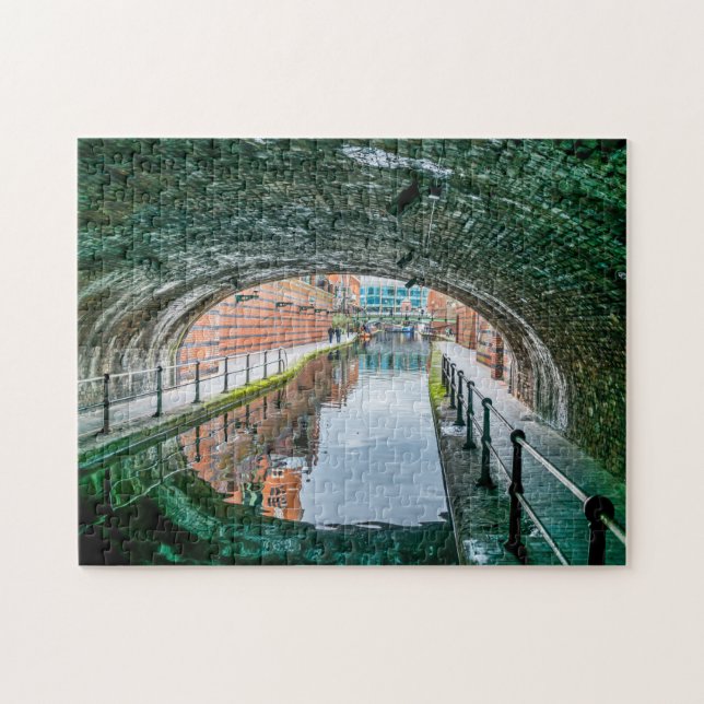 Birmingham canal tunnel puzzle pussel (Horisontell)