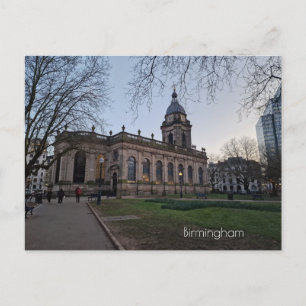 Birmingham Cathedral Vykort