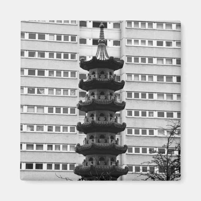 Birmingham Chinese Pogoda Magnet (Framsidan)