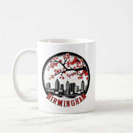 Birmingham City Alabama Skyline T-Shirt Kaffemugg
