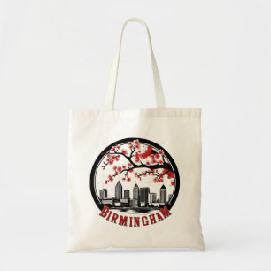 Birmingham City Alabama Skyline T-Shirt Tygkasse