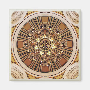 Birmingham City Council House Ljus Magnet