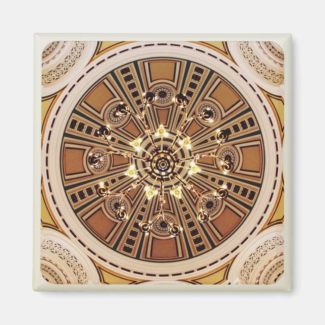 Birmingham City Council House Ljus Magnet (Framsidan)