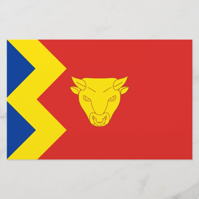 Birmingham City Flagga Brevpapper (Framsida)