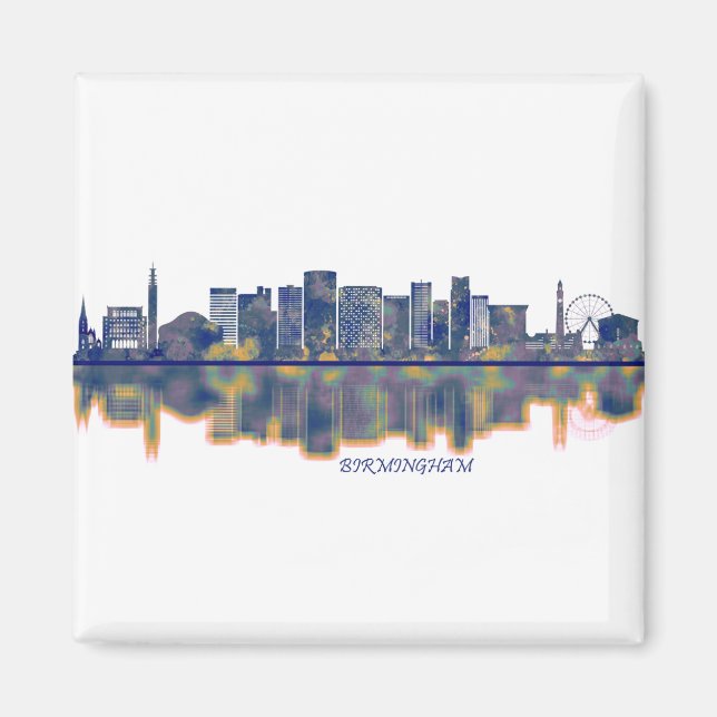 Birmingham England Magnet (Framsidan)