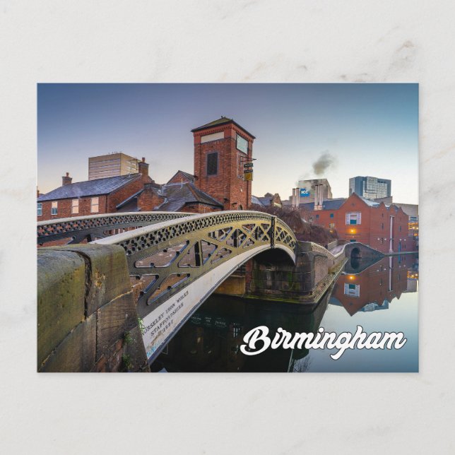 Birmingham, England Vykort (Framsida)