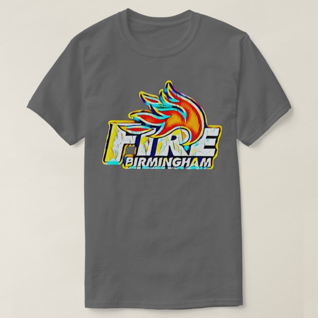 Birmingham Fire TShirt T Shirt (Design framsida)