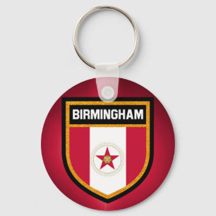 Birmingham Flagga Nyckelring