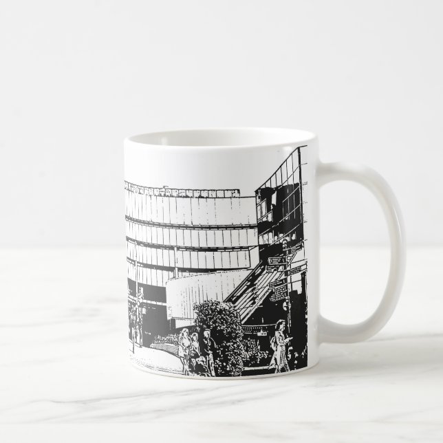 Birmingham gammalt bibliotek, Brutalistarkitektur Kaffemugg (Höger)