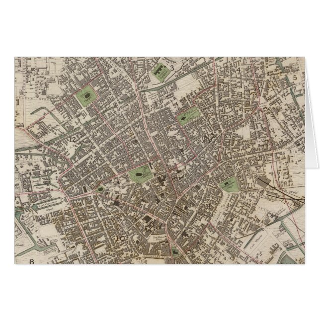Birmingham Hälsningskort (Framsidan Horizontal)
