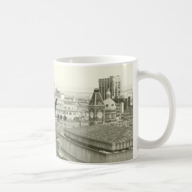 Birmingham horisont och brummie tara a bet ordstäv kaffemugg (Höger)