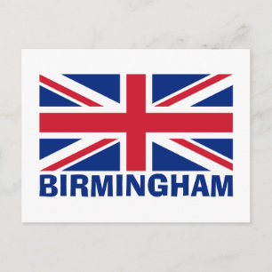 Birmingham i Blue Vykort