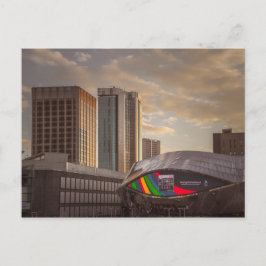 Birmingham i Sunset Light Vykort