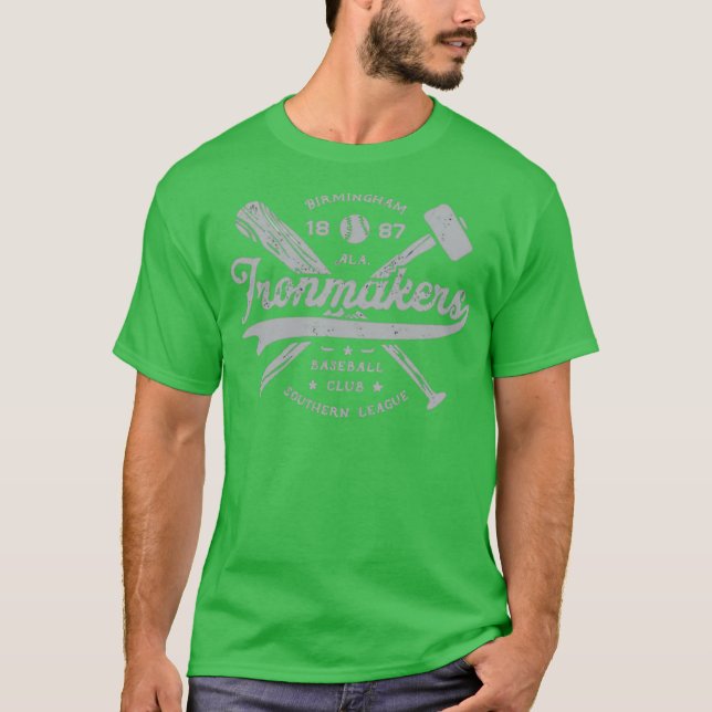 Birmingham Ironmakers - Alabama T Shirt (Framsida)