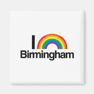 BIRMINGHAM - JAG ÄLSKAR PRIDE - .PNG MAGNET