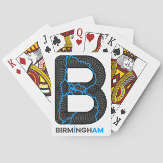 Birmingham kanaler som leker kort spel kort