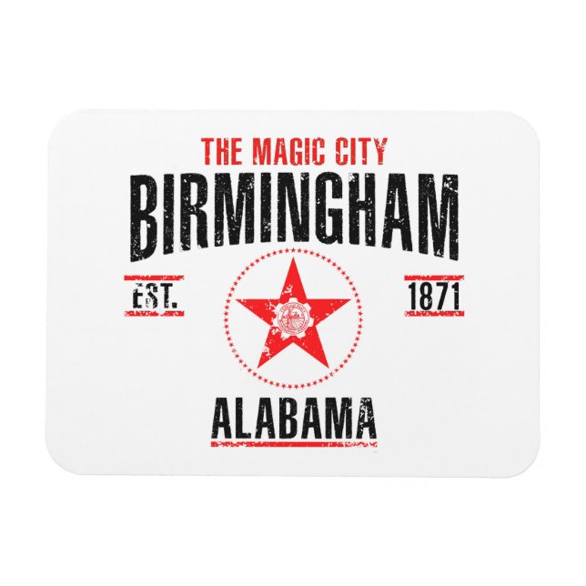 Birmingham Magnet (Horisontell)