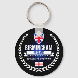 Birmingham Nyckelring