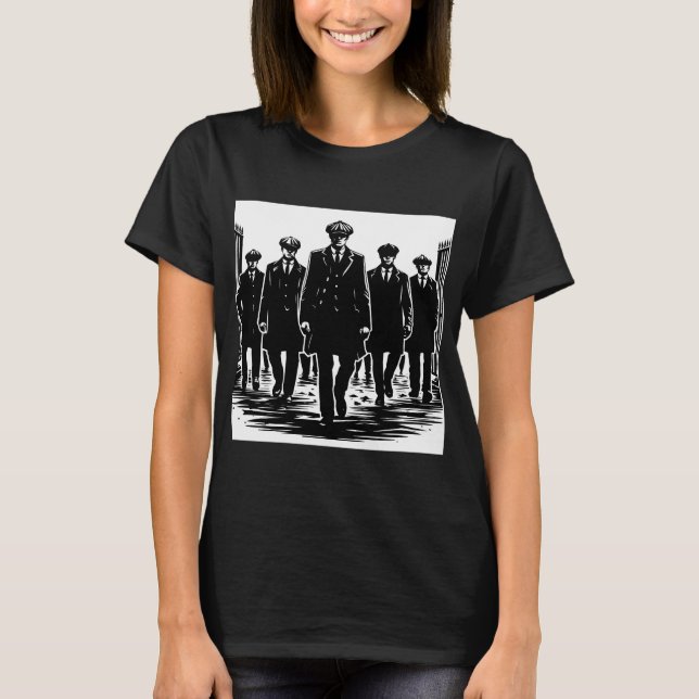Birmingham Peaky Blinders T Shirt (Framsida)