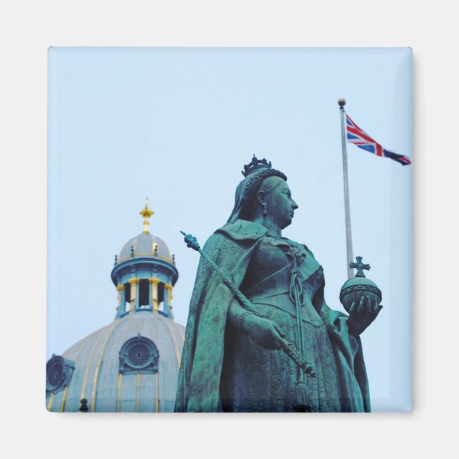 Birmingham - Queen Victoria Magnet (Framsidan)