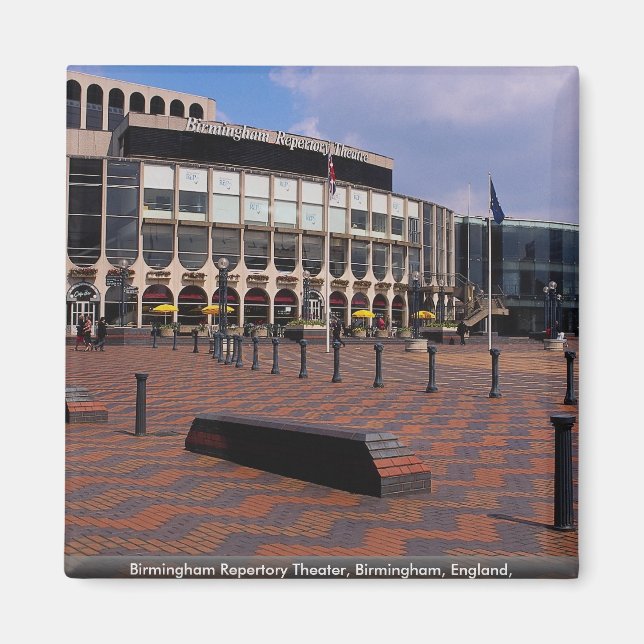 Birmingham Repertory Theater, Birmingham, England Magnet (Framsidan)