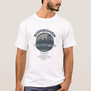 Birmingham ”Stålstaden Hjärta“ T Shirt