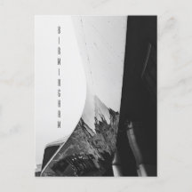 Birmingham UK Postcard England Urban Väster Midlan