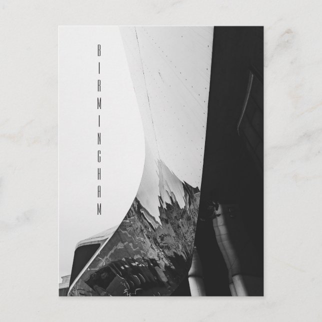 Birmingham UK Postcard England Urban Väster Midlan Vykort (Framsida)