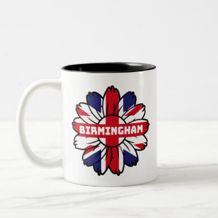 Birmingham Union Jack Sunros British Pride Två-Tonad Mugg