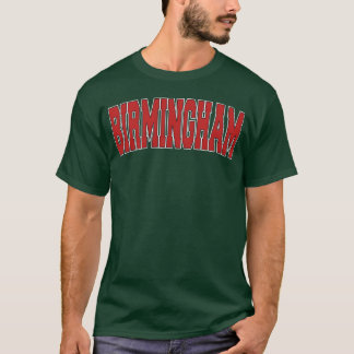 Birmingham Varsity stil Uk Sport vän T Shirt