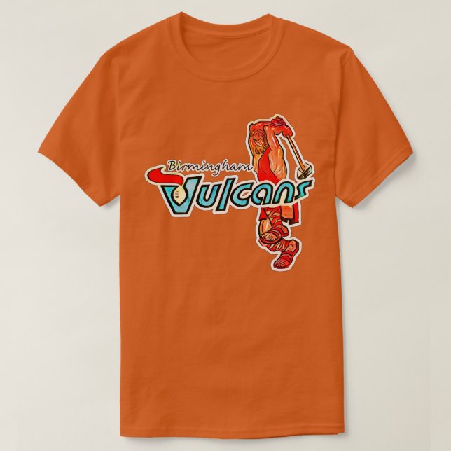 Birmingham Vulcans TShirt 2 T Shirt (Design framsida)