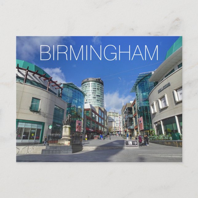 Birmingham Vykort (Framsida)