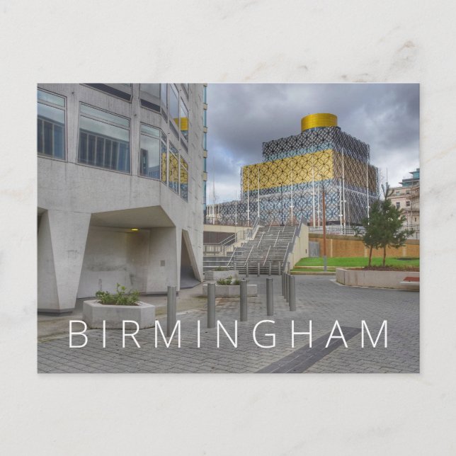 Birmingham Vykort (Framsida)