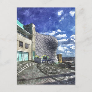 Birmingham Watercolor-Stil Vykort