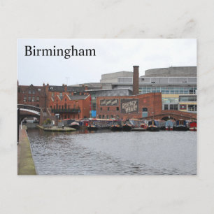 Birminghamkanalerna Vykort