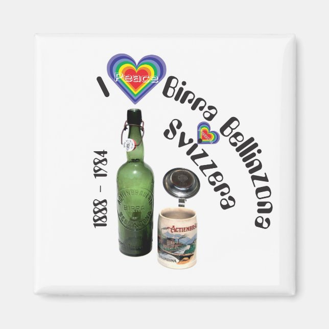 Birra Bellinzona Magnet (Framsidan)