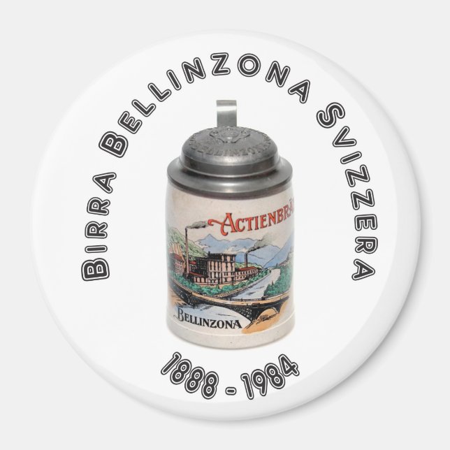 Birra Bellinzona Magnet (Framsidan)