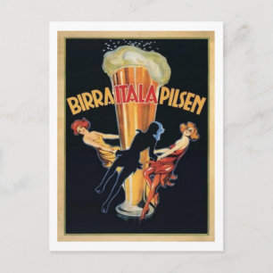Birra Itala Pilsen Vykort